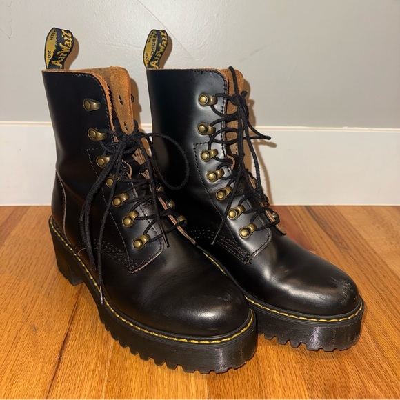 Dr. Martens Shoes - Dr. Martens Dr. Martens Leona Chunky Boots